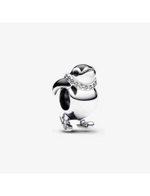 CHARM PINGUINO CON GLI SCI DONNA PANDORA 