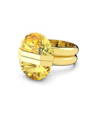 ANELLO LUCENT GIALLO M52 DONNA SWAROVSKI 5623776 Swarovski