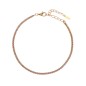 BRACCIALE TENNISMANIA ZIRCONI CHAMPAGNE DONNA AMEN BRACCIALE TENNISMANIA ZIRCONI CHAMPAGNE DONNA AMEN