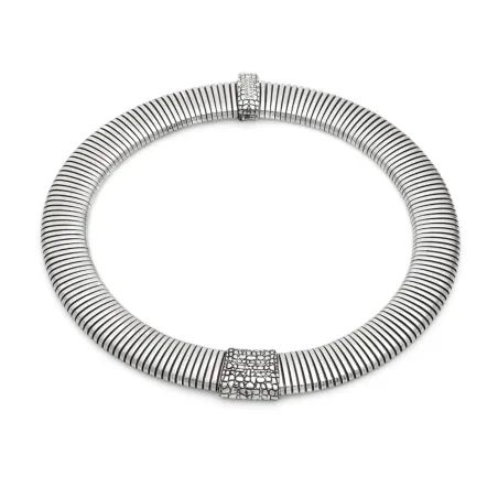 Collana Tubogas Croco Donna Giovanni Raspini