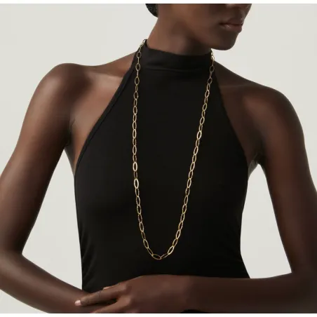 Collana Maglia Ovale Martellata Donna Giovanni Raspini