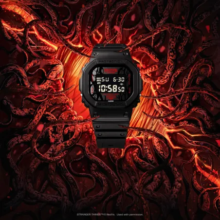 Orologio DW-5600STT-1 G-SHOCK Stranger Things Stagione 5 Casio