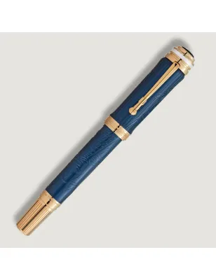 Penna Stilografica MB131977 Queen Greatest Hits II Oro Blu M 585 Montblanc - category_name - XDMG De Marchi Gianotti