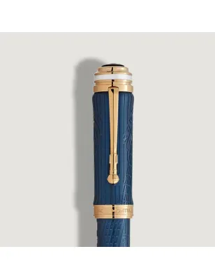 Penna Stilografica MB131977 Queen Greatest Hits II Oro Blu M 585 Montblanc - category_name - XDMG De Marchi Gianotti
