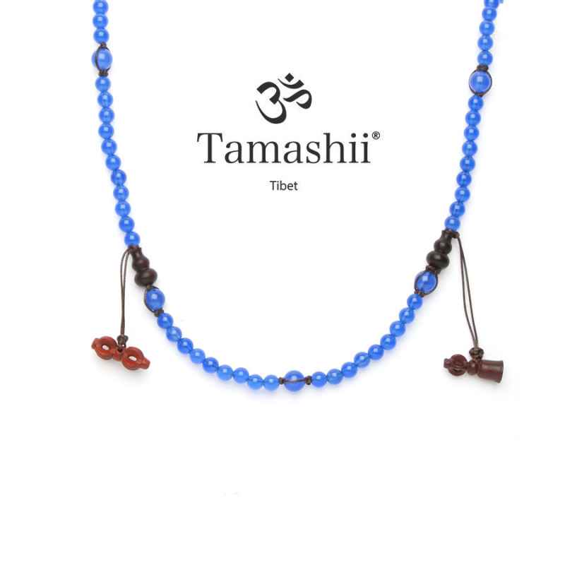 Collana Agata Blu Tamashii Mudra Corto