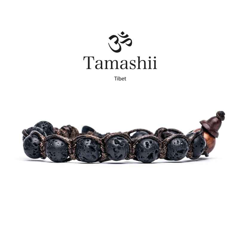 BRACCIALI LAVA NERA UOMO-DONNA TAMASHII 1 GIRO