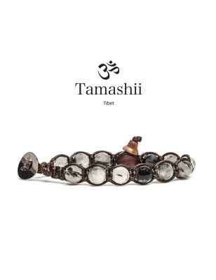 Bracciale Originale Tormalina Nera Tamashii 1 Giro BHS900-185 Tamashii