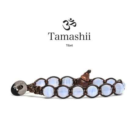 BRACCIALE CALCEDONIO UOMO-DONNA TAMASHII 1 GIRO