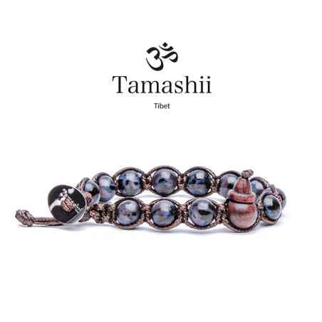 BRACCIALE INDIGO GABBRO TAMASHII 1 GIRO