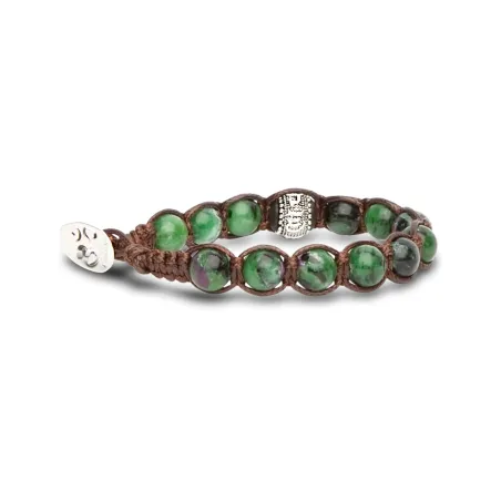 Bracciale BHS1100-244 Tamashii Zoisite Rubino 8mm Tamashii