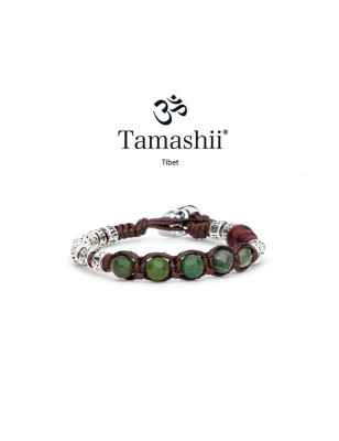 Bracciale MULTIFACETED AGATA MUSCHIATA Donna-Uomo Tamashii 1 Giro