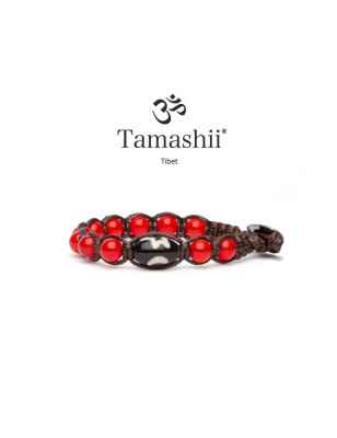 BRACCIALE SHÖNU AGATA ROSSO PASSIONE UOMO-DONNA TAMASHII