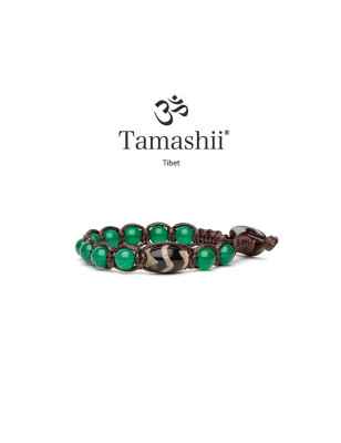 BRACCIALE SERENITÀ AGATA VERDE UOMO-DONNA TAMASHII