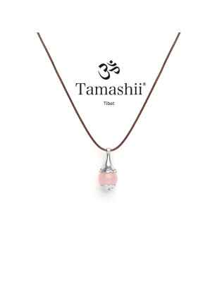 COLLANA GIADA ROSA DONNA TAMASHII EAR-DROPS