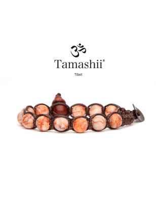 BRACCIALE RED NETWORK STONE TAMASHII 1 GIRO