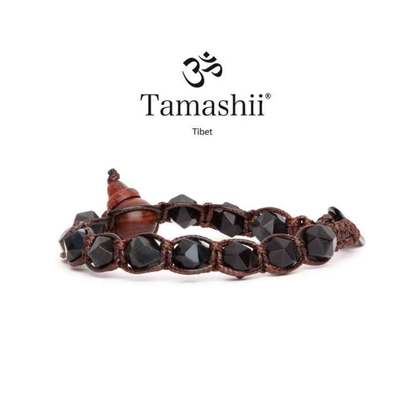 BRACCIALE DIAMOND CUT OCCHIO DI FALCO UOMO-DONNA TAMASHII 