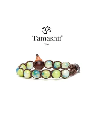 Bracciale Giada Lime horizon Donna-Uomo Tamashii 1 Giro