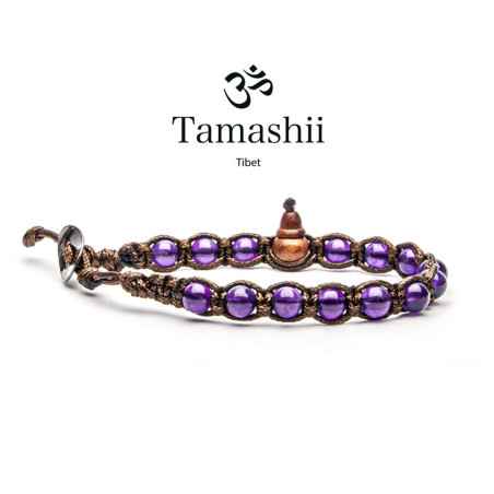 BRACCIALE AMETISTA DONNA TAMASHII 6MM