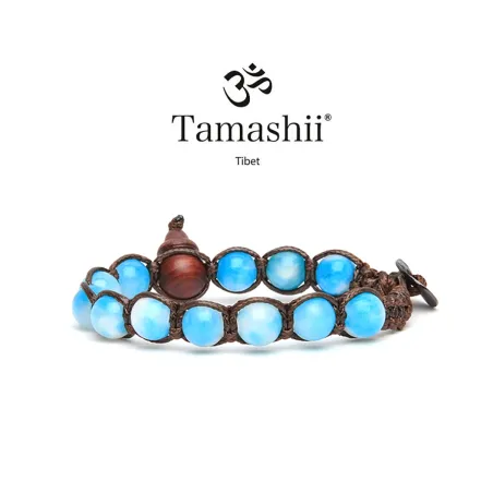 Bracciale Giada Bluebell breeze Donna-Uomo Tamashii 1 Giro