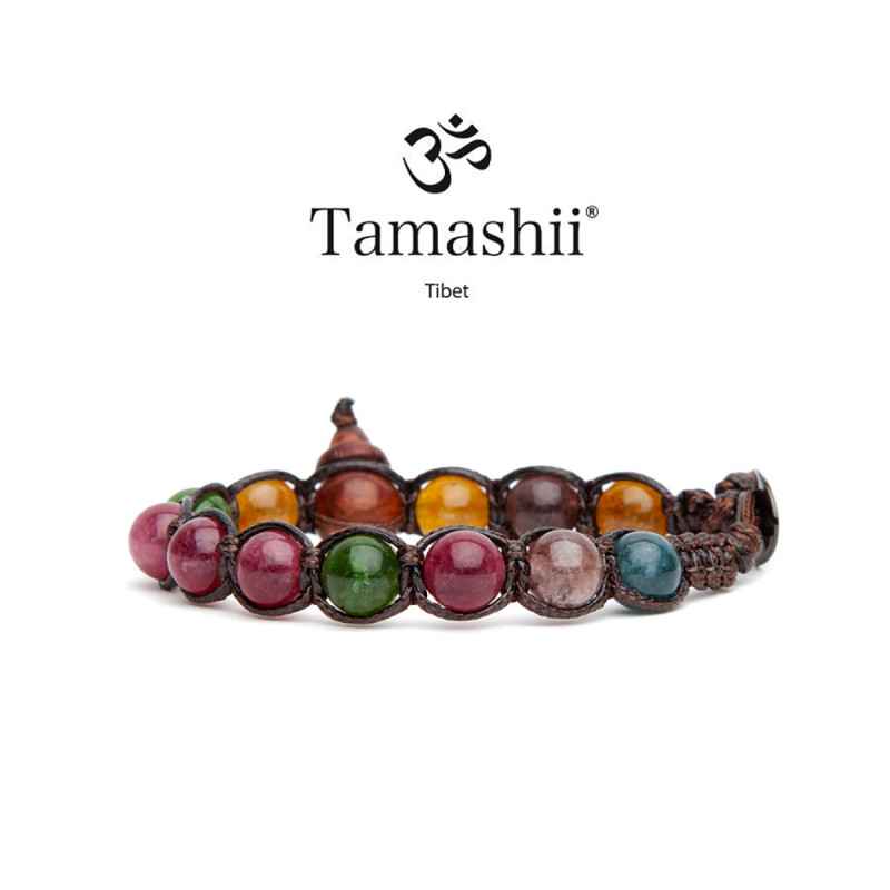 BRACCIALE MIXED COLOUR STONE TAMASHII 1 GIRO