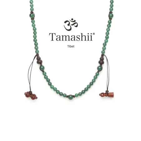 Collana IN AGATA VERDE Donna-Uomo Tamashii Mudra