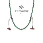 Collana IN AGATA VERDE Donna-Uomo Tamashii Mudra