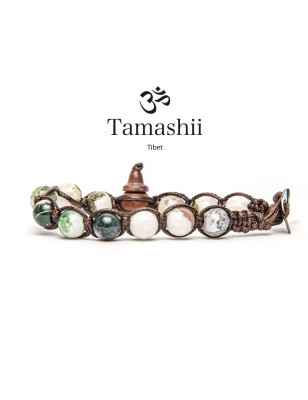 BRACCIALE MOCHA STONE UOMO-DONNA TAMASHII 1 GIRO