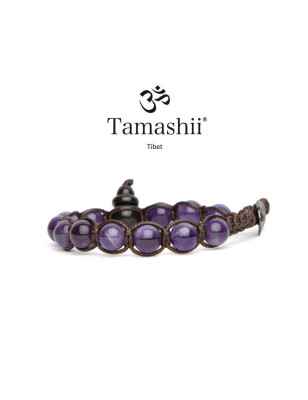 BRACCIALE AMETISTA SHUNGITE TAMASHII 1 GIRO