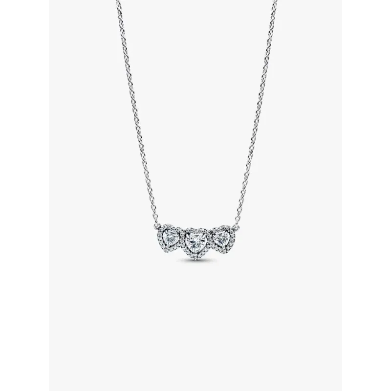 Collana Tre Cuori Donna Pandora