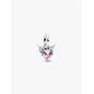 Charm Mini Pendente Winged Heart Rosa Pandora Me Pandora