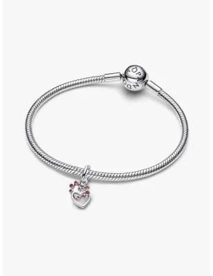 Charm Pendente Cuori Intrecciati con Cristalli Rossi Donna Pandora - category_name - XDMG De Marchi Gianotti