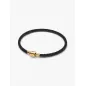 Bracciale in Corda Nera con Chiusura a Barile cm.20,5 Donna Pandora Bracciale in Corda Nera con Chiusura a Barile cm.20,5 Donna Pandora