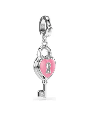 Charm Idyllia, Cuore con Chiave, Placcato rodio Donna Swarovski - category_name - XDMG De Marchi Gianotti