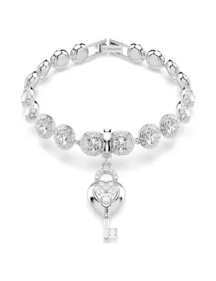 Charm Idyllia, Cuore con Chiave, Placcato rodio Donna Swarovski - category_name - XDMG De Marchi Gianotti