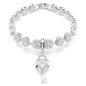 Charm Idyllia, Cuore con Chiave, Placcato rodio Donna Swarovski Charm Idyllia, Cuore con Chiave, Placcato rodio Donna Swarovski