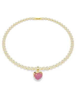 Charm Idyllia, Cuore, Rosa, Placcato color oro Donna Swarovski - category_name - XDMG De Marchi Gianotti