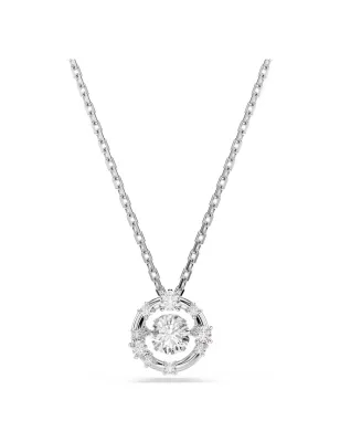 Collana Constella, Dancing Stone, Bianco Donna Swarovski