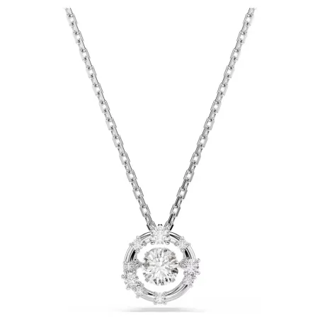 Collana Constella, Dancing Stone, Bianco Donna Swarovski