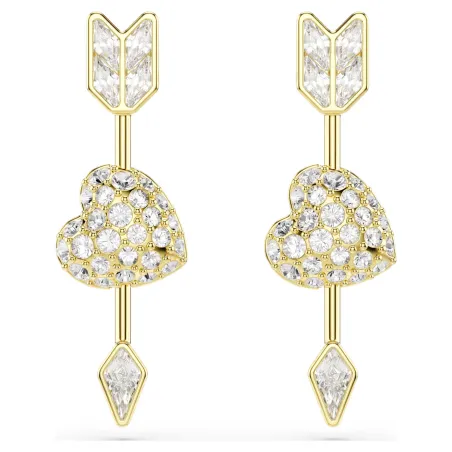 Orecchini Pendenti Idyllia, Cuore con Freccia Donna Swarovski