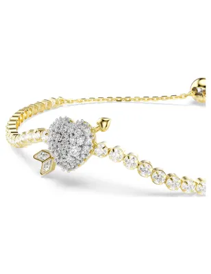 Bracciale Idyllia, Cuore con Freccia, Placcato color oro Donna Swarovski - category_name - XDMG De Marchi Gianotti