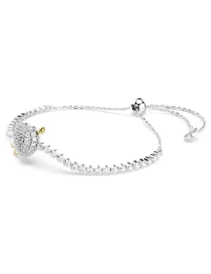 Bracciale Idyllia, Cuore con Freccia, Bianco Donna Swarovski