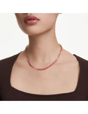 Collana Tennis Matrix, Taglio Round, Rosa Donna Swarovski - category_name - XDMG De Marchi Gianotti