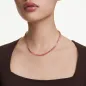 Collana Tennis Matrix, Taglio Round, Rosa Donna Swarovski Collana Tennis Matrix, Taglio Round, Rosa Donna Swarovski