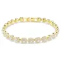 Bracciale Una Angelic, Taglio Round, Placcato color oro Donna Swarovski Bracciale Una Angelic, Taglio Round, Placcato color oro Donna Swarovski