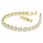 Bracciale Una Angelic, Taglio Round, Placcato color oro Donna Swarovski Bracciale Una Angelic, Taglio Round, Placcato color oro Donna Swarovski