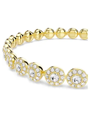 Bracciale Una Angelic, Taglio Round, Placcato color oro Donna Swarovski - category_name - XDMG De Marchi Gianotti