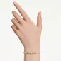 Bracciale Una Angelic, Taglio Round, Placcato color oro Donna Swarovski Bracciale Una Angelic, Taglio Round, Placcato color oro Donna Swarovski