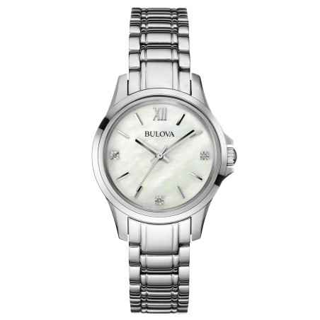 Orologio 96P152 Classic Lady Diamonds Madreperla 30mm Donna Bulova