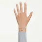 Bracciale Idyllia, Crystal Pearl, Orsetto Tono Dorato Donna Swarovski