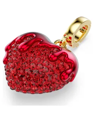 Charm Idyllia, Cuore Rosso placcato color oro Donna Swarovski - category_name - XDMG De Marchi Gianotti